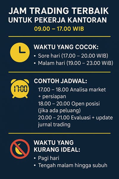 Ilustrasi Sesi Jam Forex