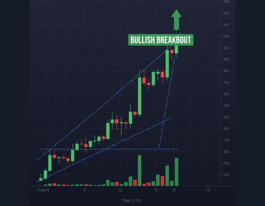 Pattern symetrical Triangle
