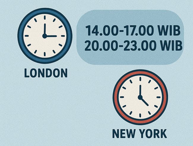 harga xauusd jam oiverlap