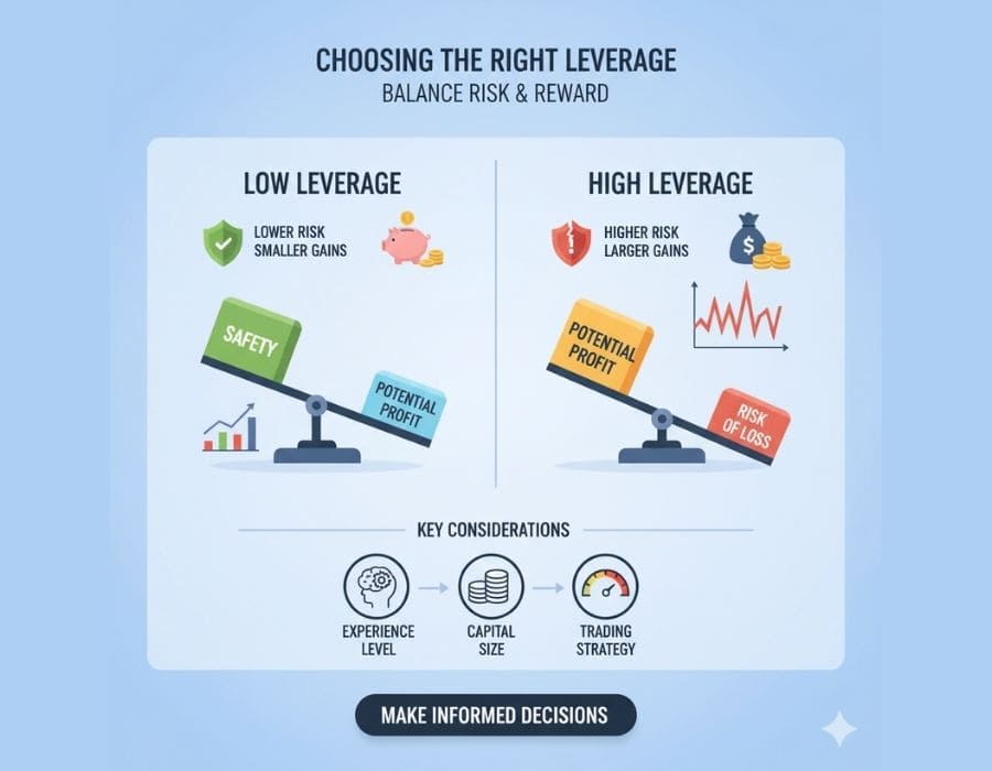 Cara memilih leverage yang tepat