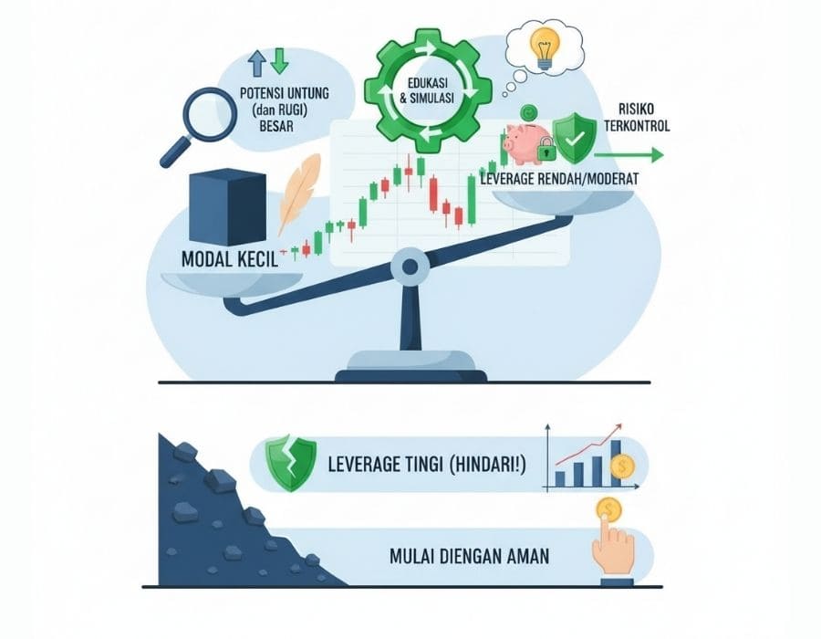 Tips memilih leverage yang tepat untuk pemula