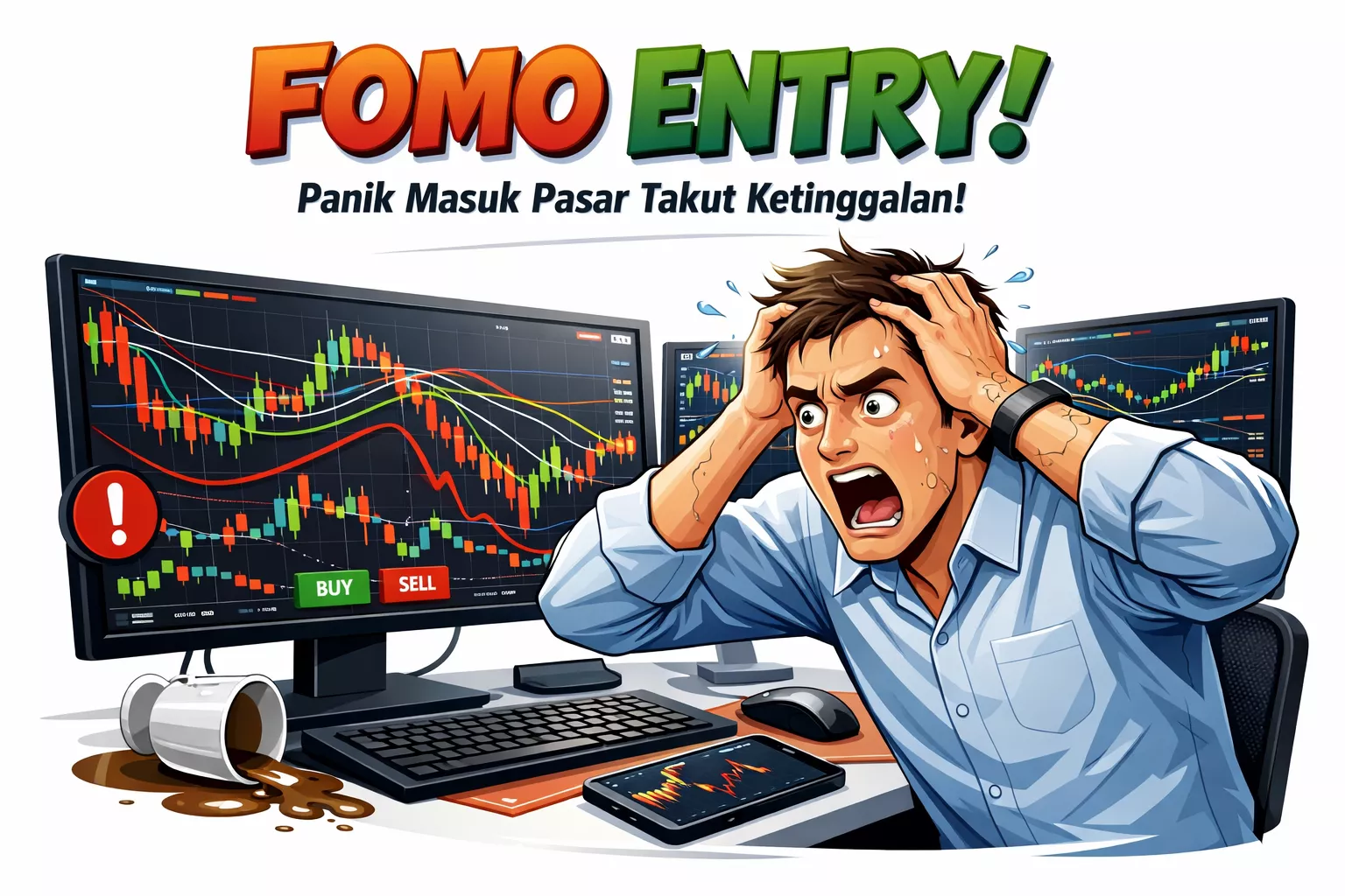 Kesalahan umum trader