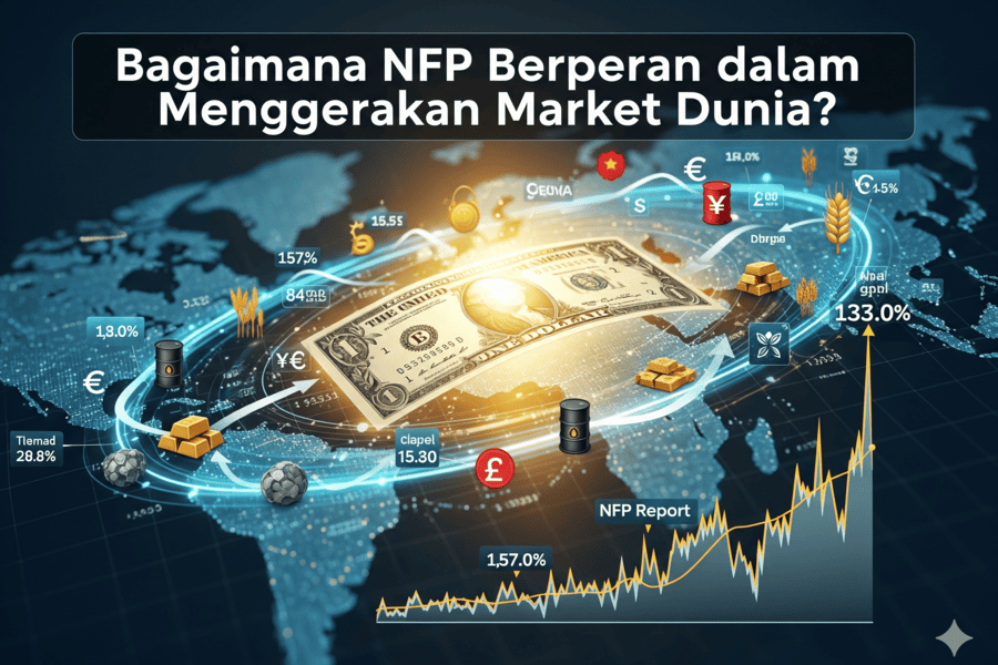 Bagaimana NFP mempengaruhi pasar uang