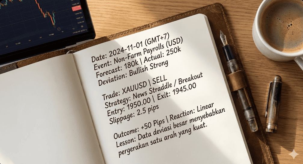 Arsitektur Jurnal Trading