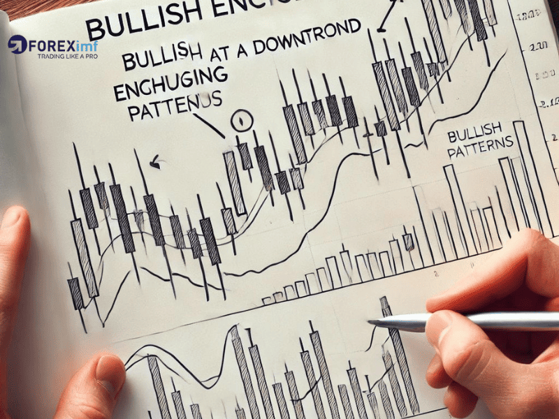 Contoh pola candlestick