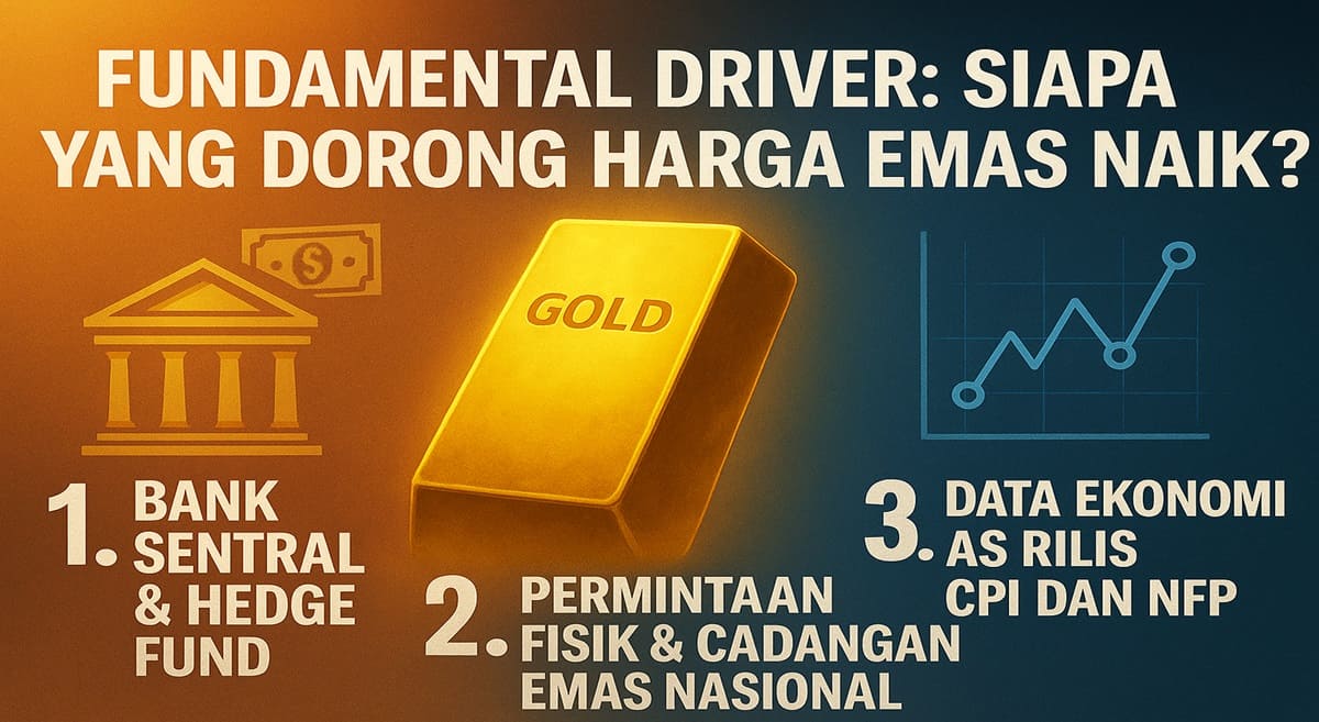 Siapa saja yang menggerakan harga emas