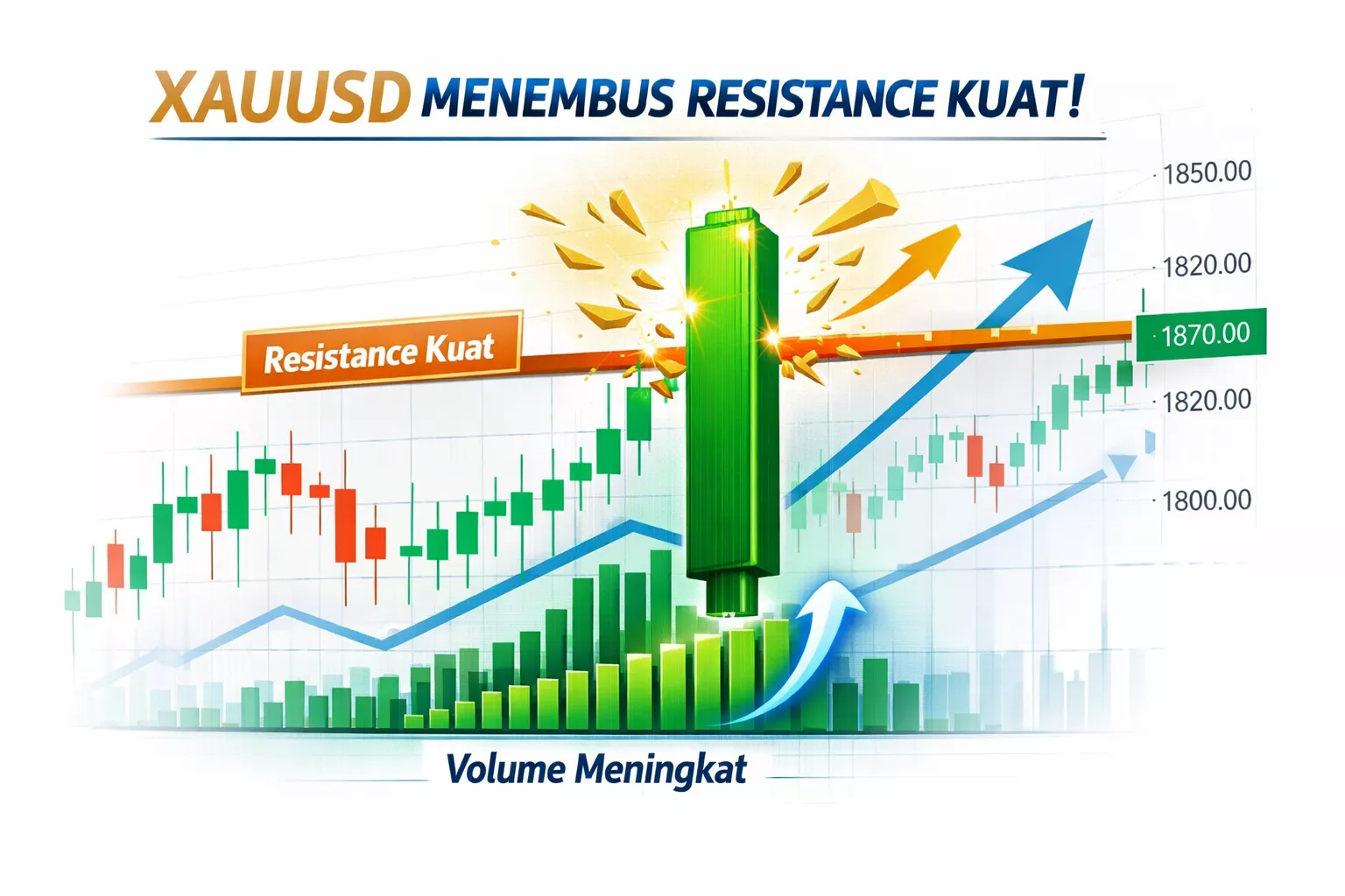 XAUUSD mingguan