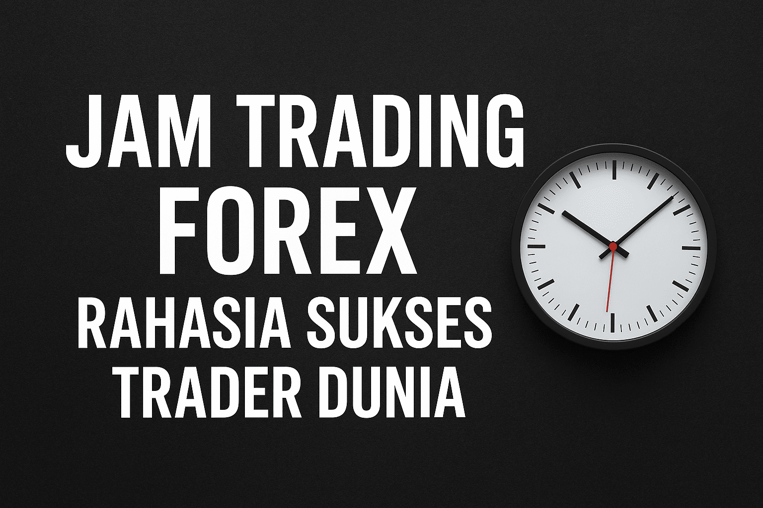 Jam trading forex itu penting