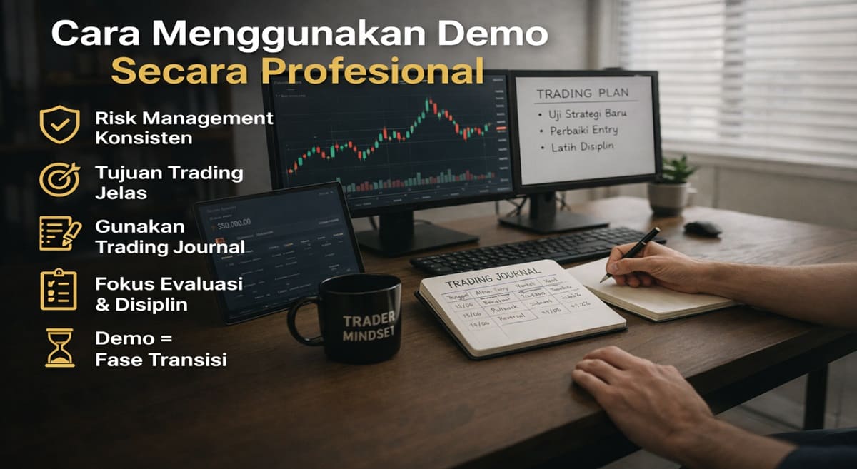 cara menggunakan akun demo
