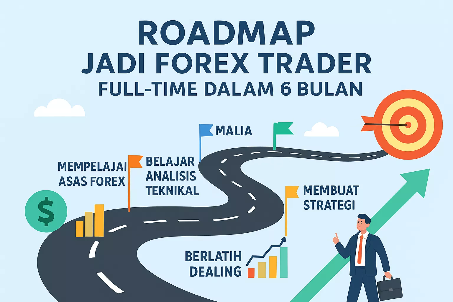 Roadmap rrader forex dalam 6 bulan