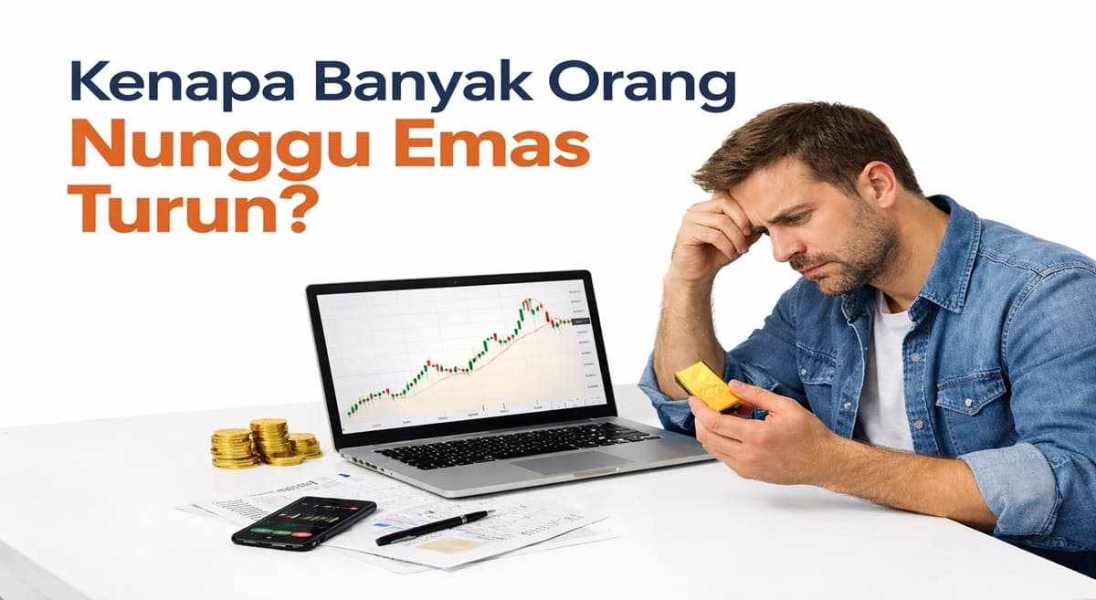 harga emas turun