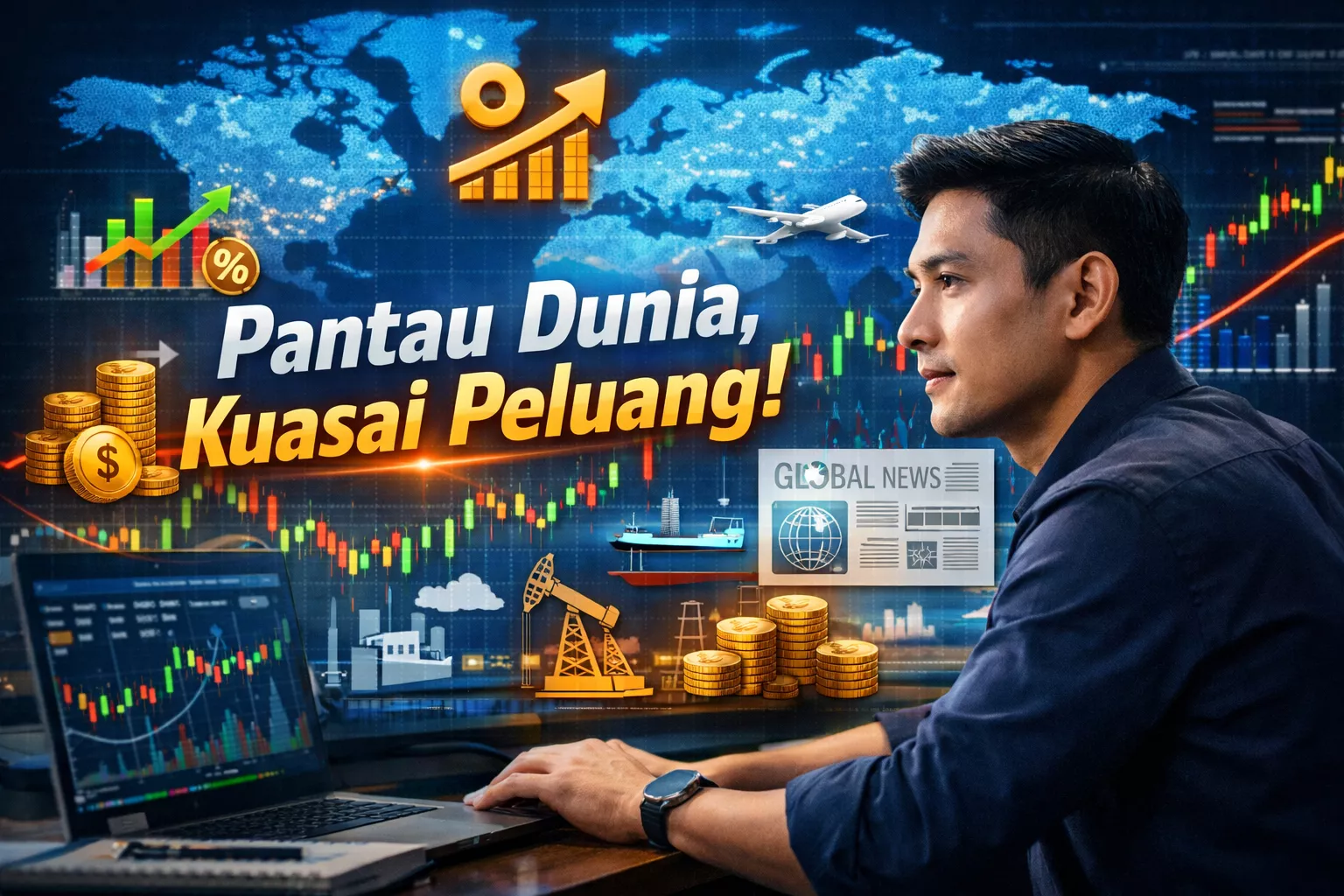 harga emas sangat volatile