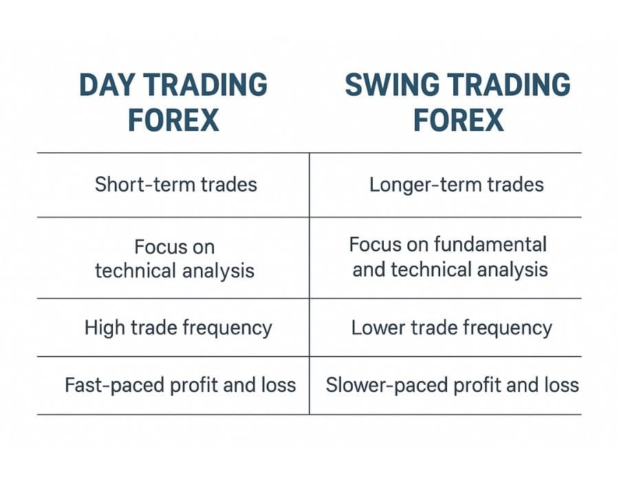 Perbandingan Day Trading dan Swing Trading