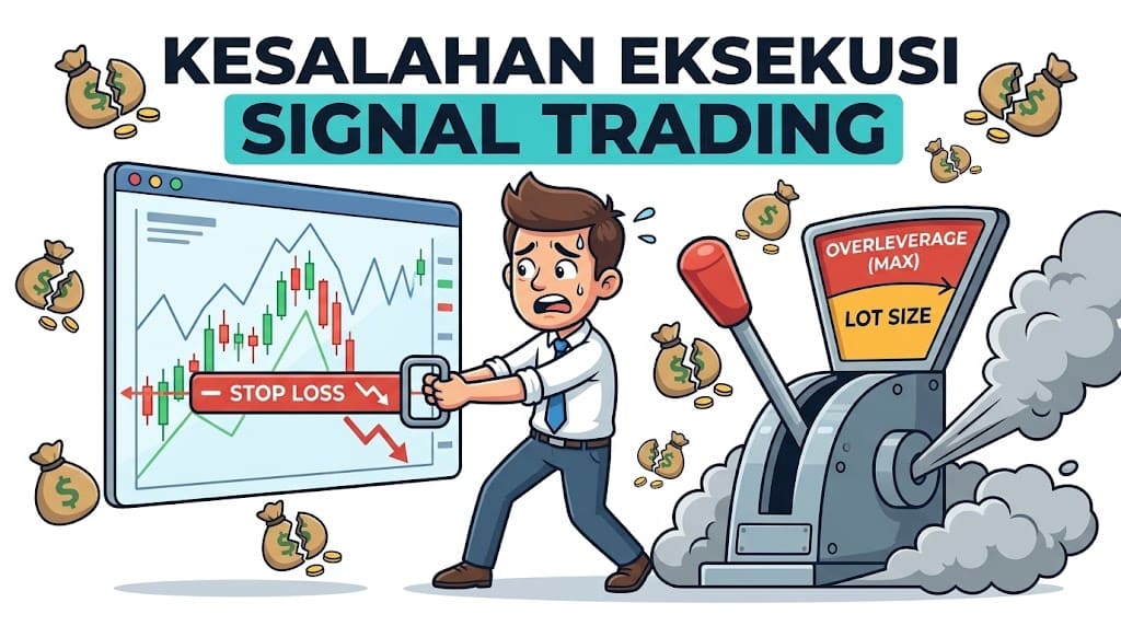 Kesalahan trader saat menggunakan signal trading