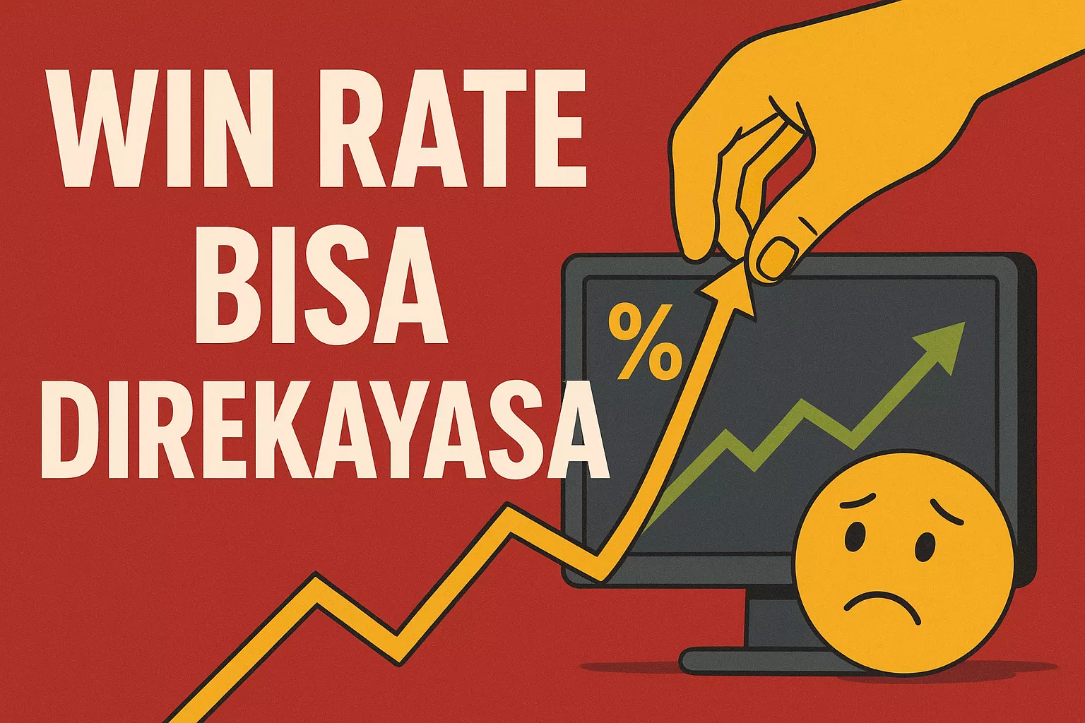 Angka winrate bisa direkayasa