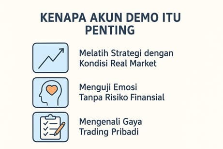 Penting nya akun demo