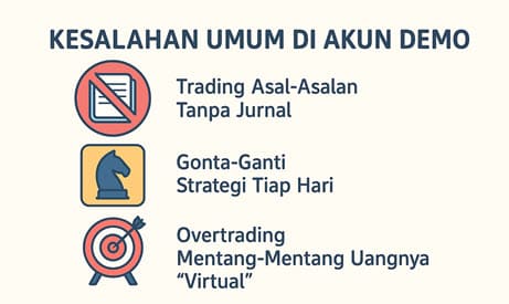 Kesalahan akun demo
