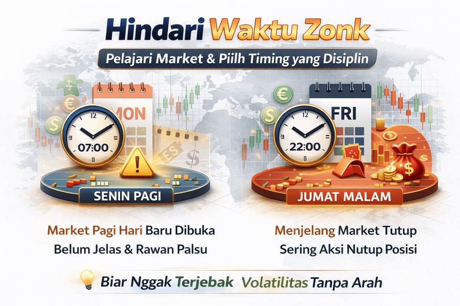 hindari waktu zonk