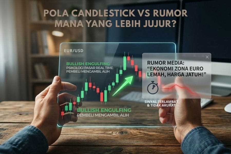 candlestick VS Rumor