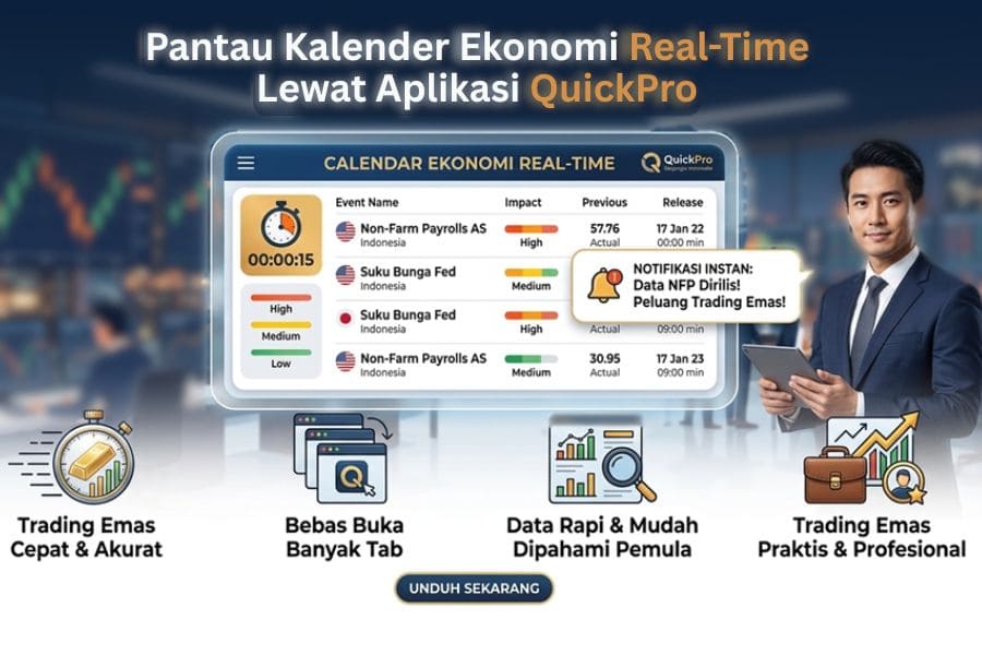 Pantau kalender ekonomi