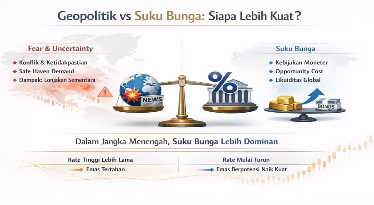 geopolitik dan suku bunga