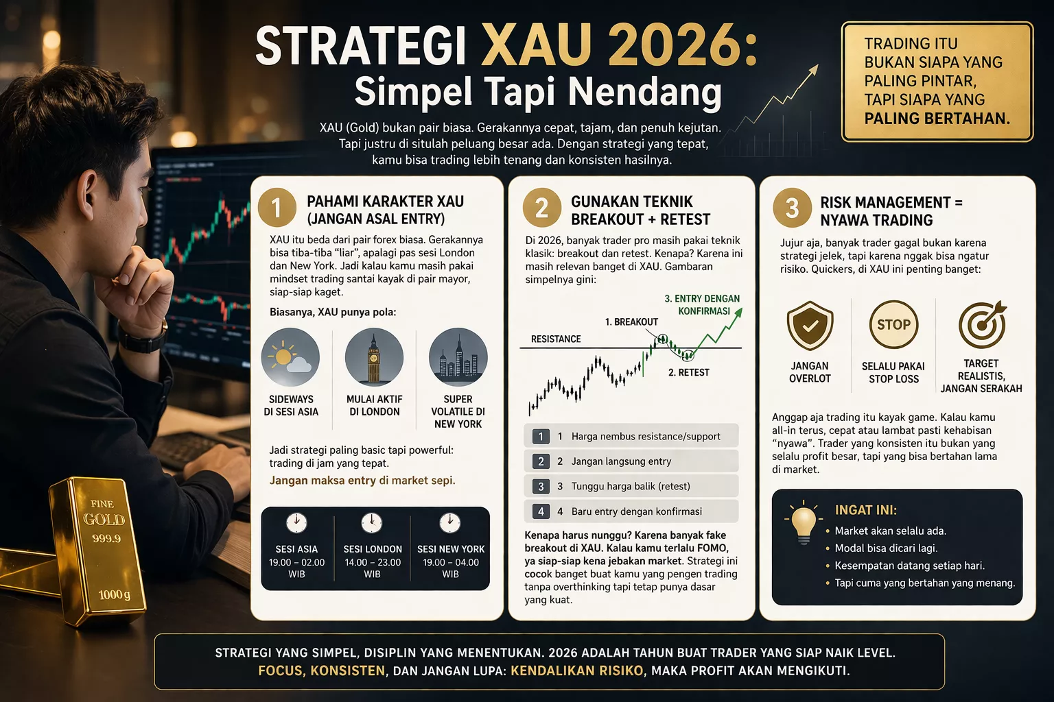 Strategi XAUUSD 2026