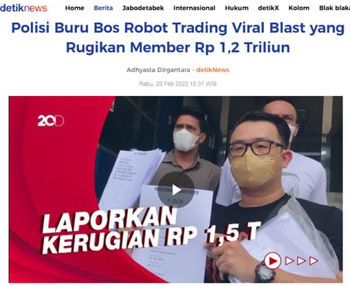 Penipuan Robot Forex