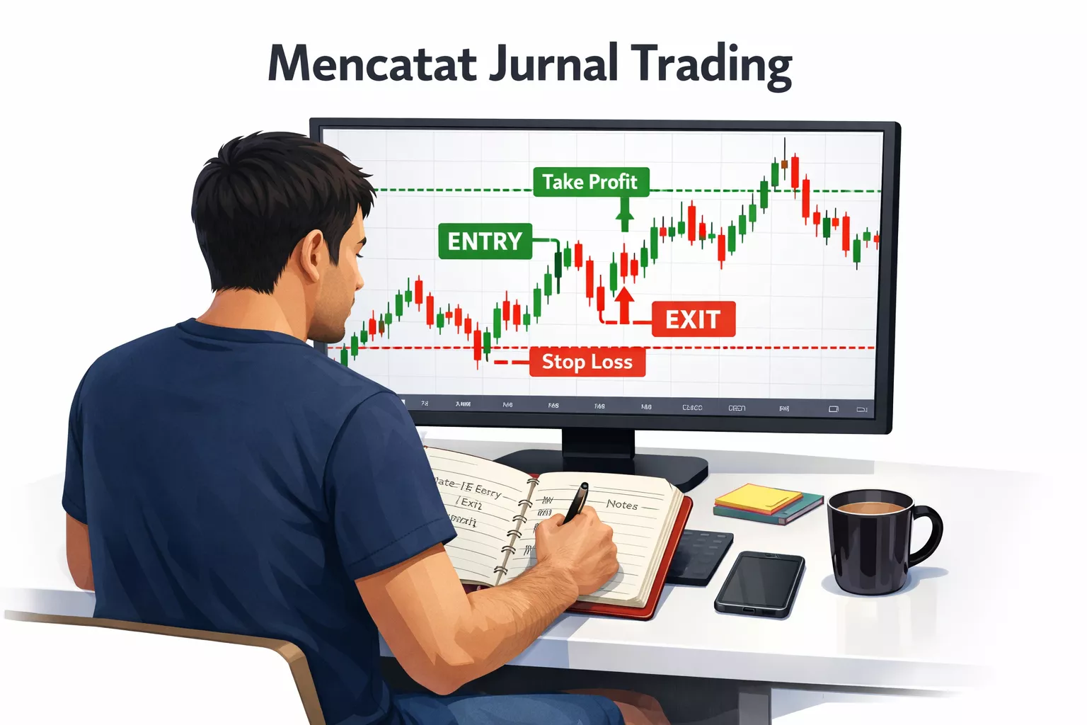 cara pakai trading demo