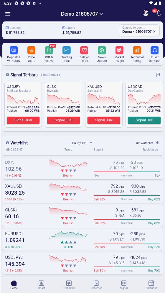 Trading Demo QuickPro