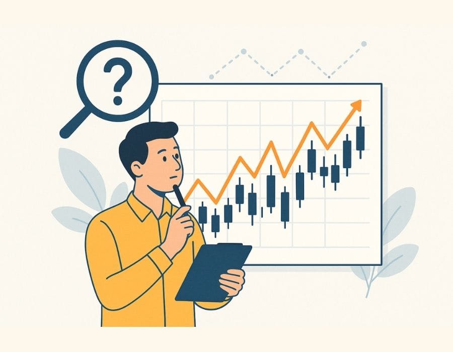 Memprediksi pola grafik trading