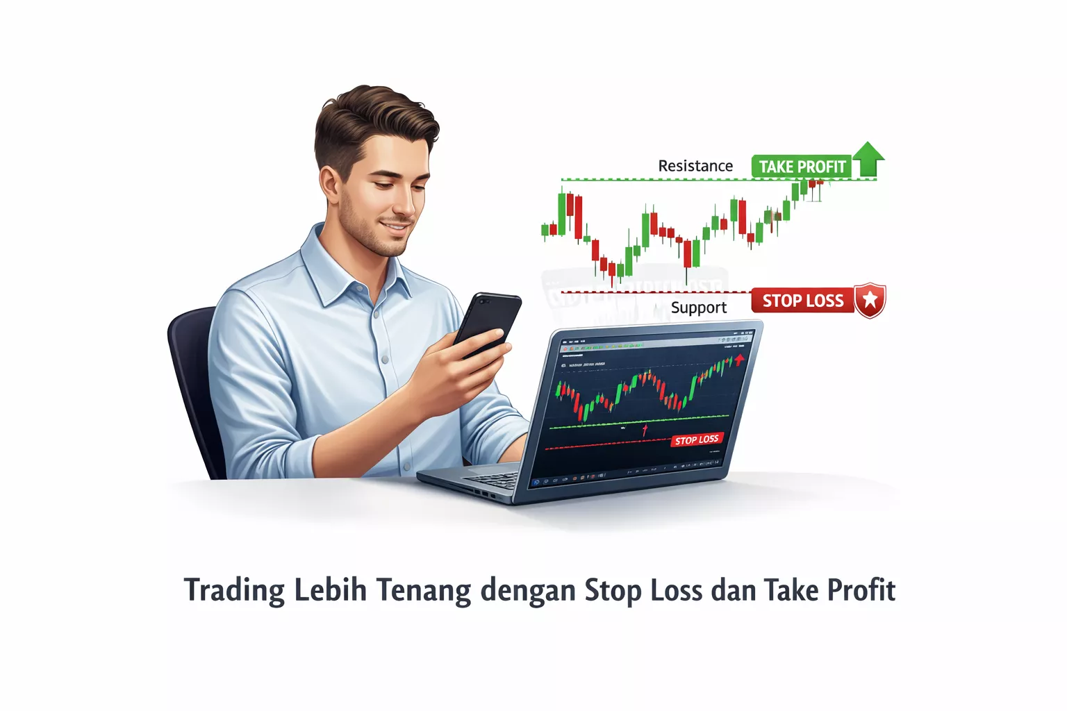 Harga XAUUSD bergerak cepat