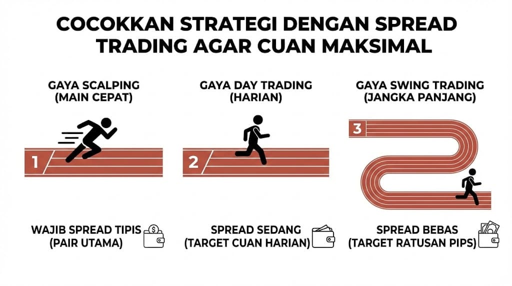 strategi trading dengan spread