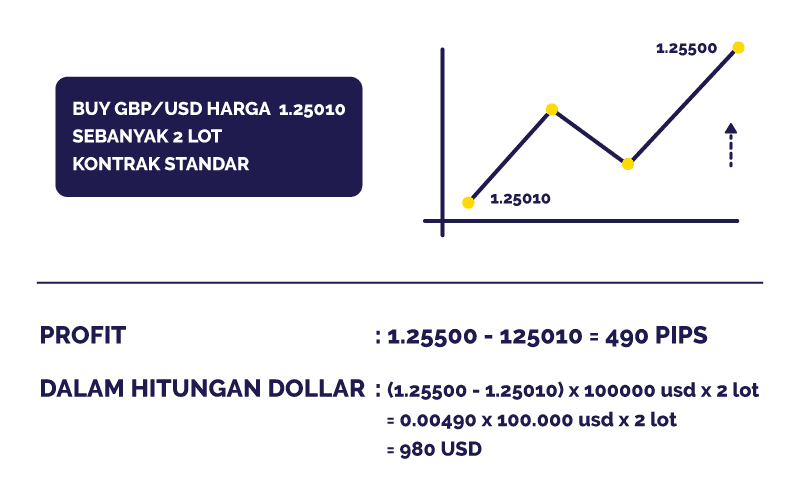 Contoh Perhitungan Keuntungan dari Trading Forex