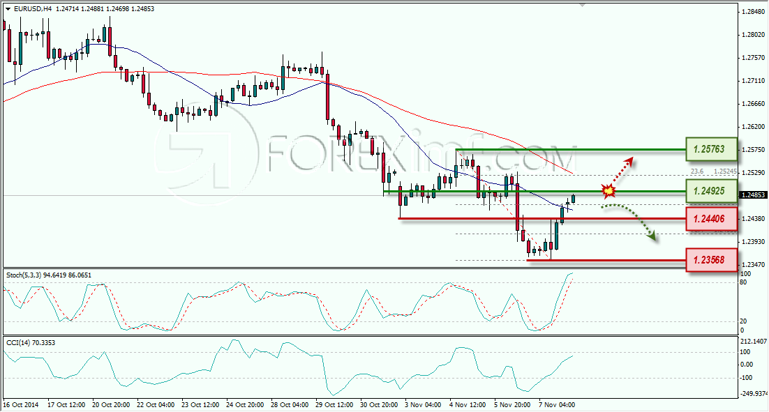 EURUSD ANALISA FOREX MINGGUAN FOREXIMF 10 NOVEMBER 2014