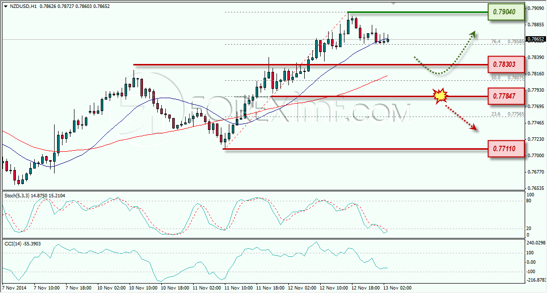 NZDUSD ANALISA FOREX HARIAN FOREXIMF.COM 13 NOVEMBER 2014