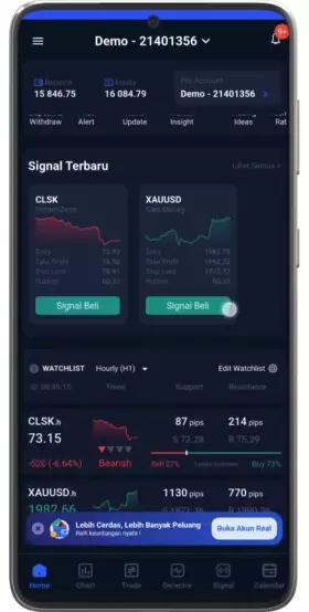 Aplikasi Trading QuickPro App - 3rd Party Signal