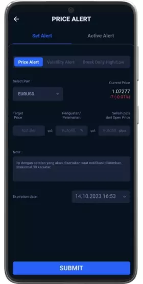 Aplikasi Trading QuickPro App - Trading Event