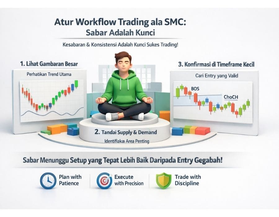 Atur Workflow Trading ala Smart Money Concept