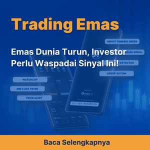 Emas Dunia Turun, Investor Perlu Waspadai Sinyal Ini!