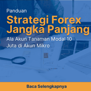Panduan Strategi Forex Jangka Panjang Ala Akun Tanaman Modal 10 Juta di Akun Mikro