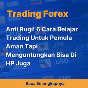 Anti Rugi! 6 Cara Belajar Trading Untuk Pemula Aman Tapi Menguntungkan Bisa Di HP Juga