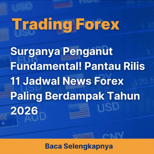 Surganya Penganut Fundamental! Pantau Rilis 11 Jadwal News Forex Paling Berdampak Tahun 2026